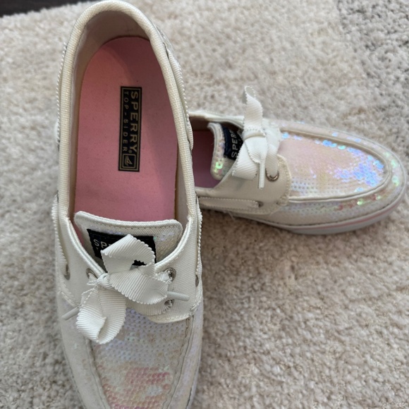 Women's Sperry's - White Irridescent - Picture 2 of 4